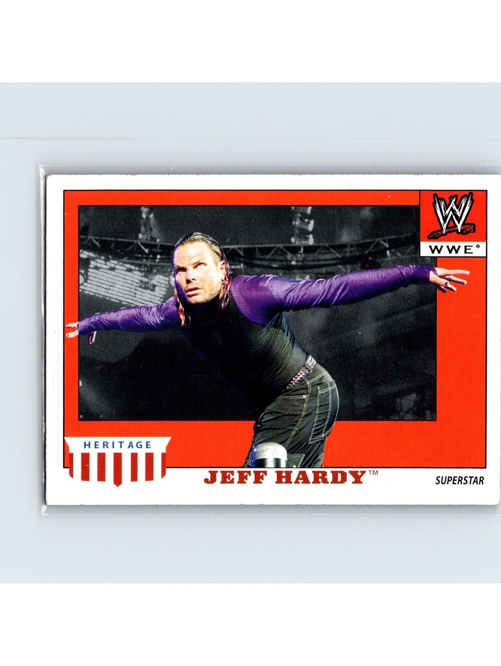 2008 Topps Heritage WWE IV Jeff Hardy #25
